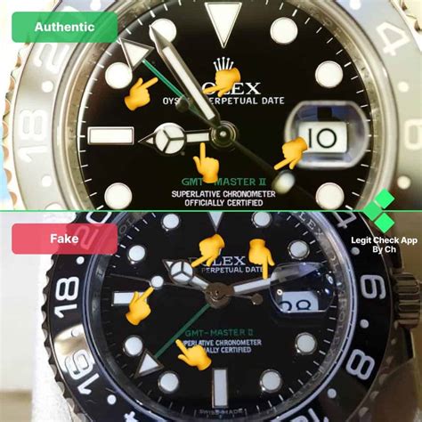 rolex gmt master ii fake vs real|rolex gmt master ii real.